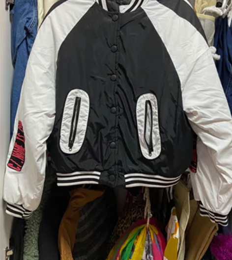 棒球棉服女 身高165以内 体重120斤以...