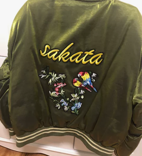 MJstyle 棒球羽绒服 Ｍ码 短款羽绒...