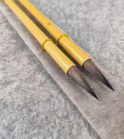 多了几只稀有鼠须笔,原本山东书写老师定制2...