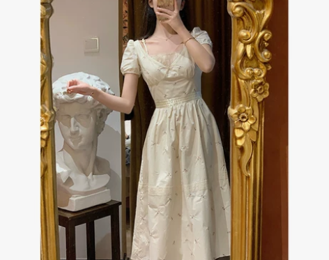 桃可了◆《白色晴书》法式初恋甜美设计感小众...