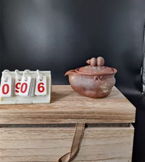 学习借鉴 入江光人司 作品 制作的手捉壶...