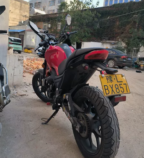 银钢250大怪兽，闲置了，四千多公里，摔过...