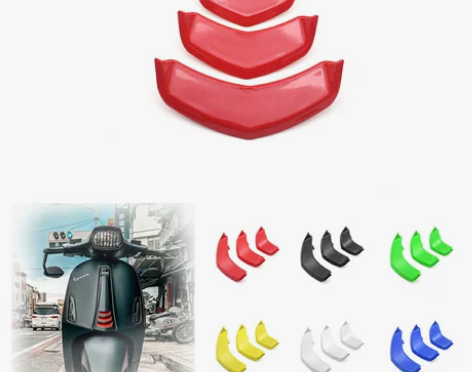 VESPA改装GTS300领带 改装喇叭盖...