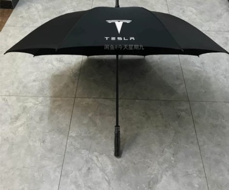 剩下几箱!特斯拉交车雨伞车商定制伞自动晴雨...