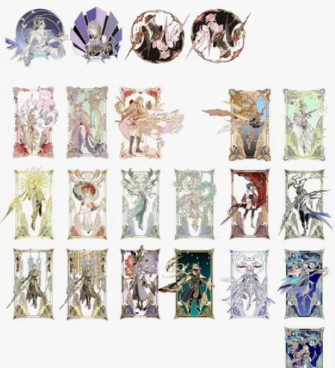 [宣]王者荣耀金属徽章 占tag：瑶碧波行...