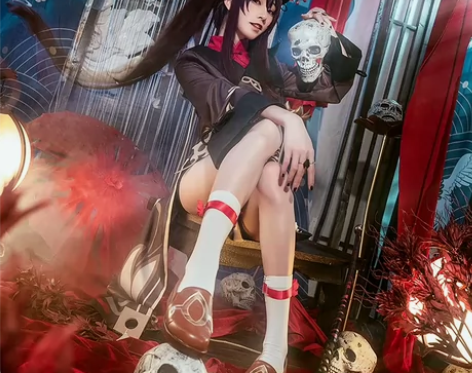 漫骨现货原神cos服胡桃cos游戏套装衣服...