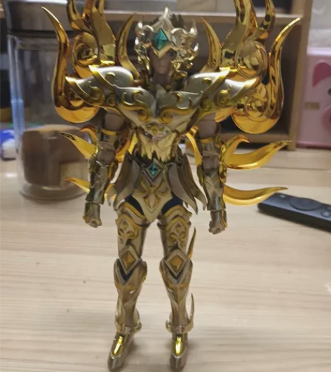 代理版万代圣斗士星矢圣衣神话黄金魂，狮子座...