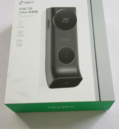360可视门铃双摄5Max双摄像头家用监控...