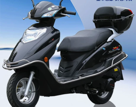 正品五羊牌踏板车燃油摩托车国四电喷125C...