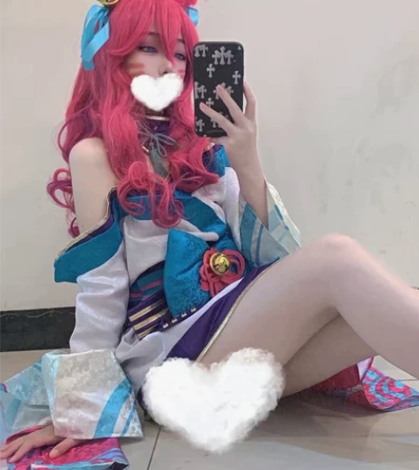 【暗纹款】灵魂莲华阿狸cos全新 LOL英...