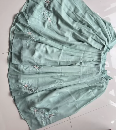 墨尘烟雨，三件套（大袖衫+交领上衣+一片式...