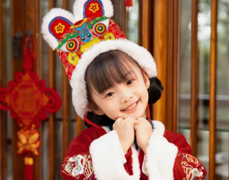 【年货价】西子问汉服女童拜年服唐装儿童过年...