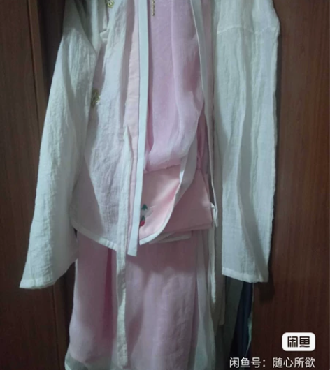汉服 之前买来闲置在哪里的，价格图片上标了...
