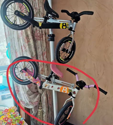 Bike8 S系列高配白橙 儿童平衡车/滑...
