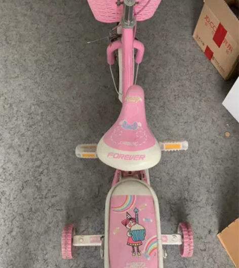 上海永久，儿童单车，九成新，车况良好，同城...