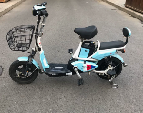8成新 台铃简易款锂电电动车48v12a ...
