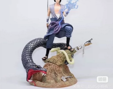 火影忍者手办GK燃风佐助鸣人无披风宇智鼬波...