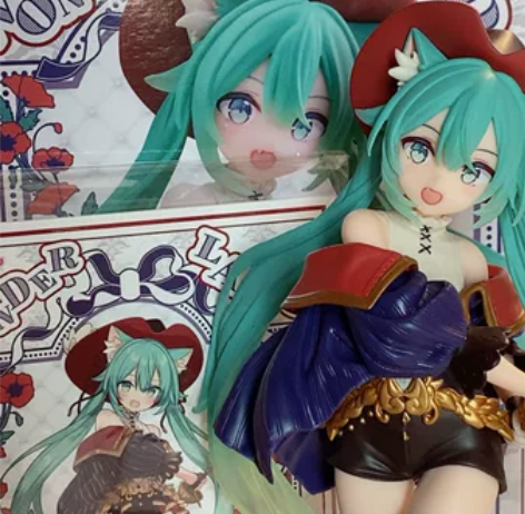 穿靴子的猫taito 现货初音未来景品手办...