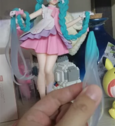 初音未来手办（有伤） B站购入，有购买记录...