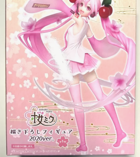 全新未拆TAITO 樱花初音未来miku景...