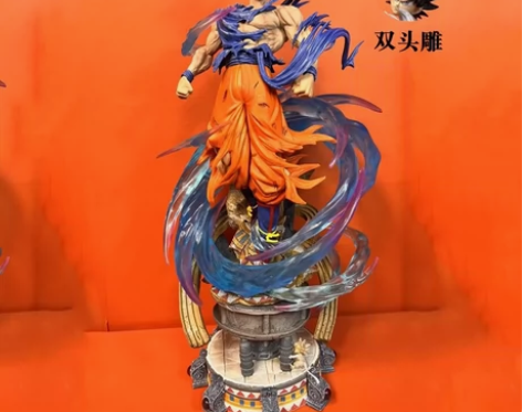 七龙珠手办动漫摆件自在极意功孙悟空悟吉塔模...