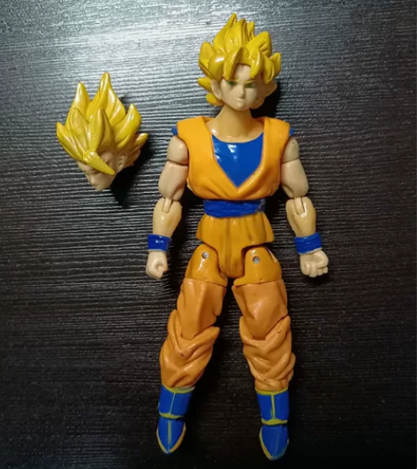 七龙珠孙悟空卡卡罗特人偶手办 属于绝版全自...