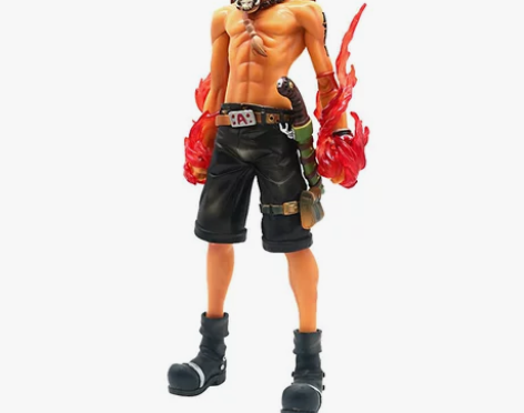 海贼王系列 站立火拳艾斯手办模型盒装摆件