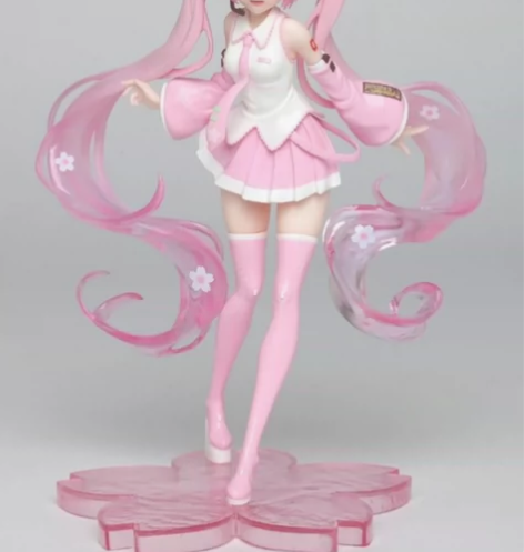 祖国版 樱花初音手办 人物20cm左右高 ...