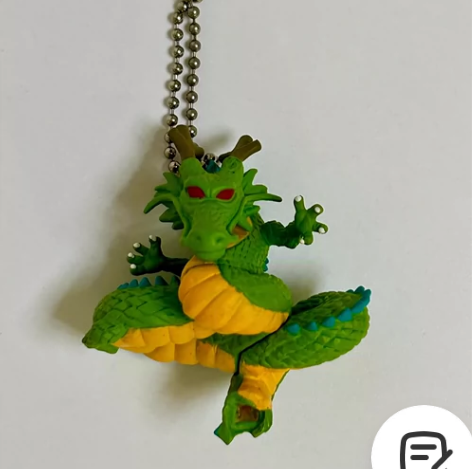 龙珠q版发光钥匙扣神龙挂件盒蛋 日版  拆...