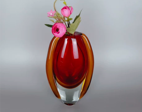 琉璃摆件琉璃花瓶花插琉璃工艺品家居软装饰品...