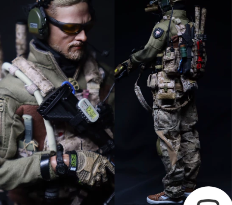 自D ss084 1/6兵人模型 diy海...