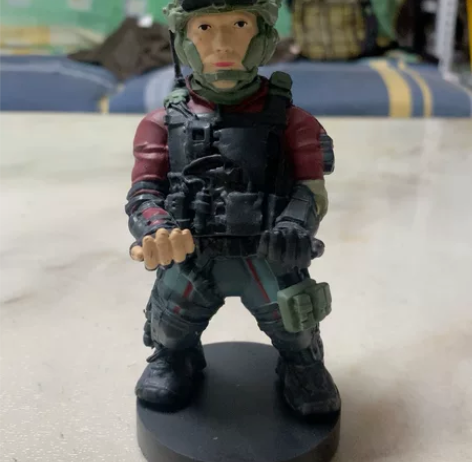 使命召唤手办支架＃游戏手柄支架＃使命召唤中...