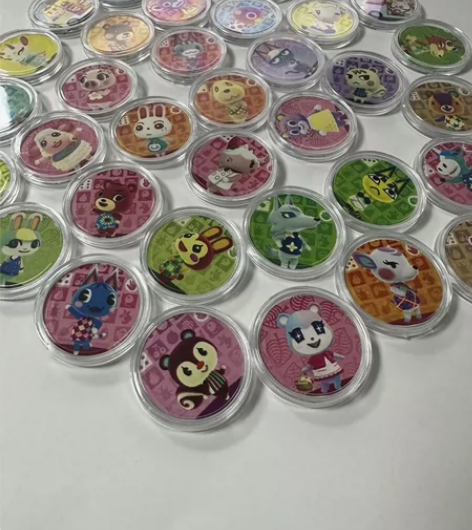 森动物Amiibo圆卡35张 三丽鸥房车卡...