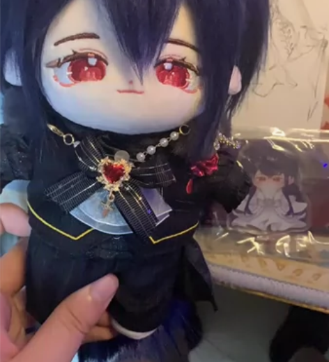 天降贤淑男纯情同人棉花娃娃捆暗夜少爷娃衣全...