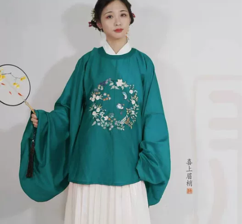 【喜上眉梢】赵氏汉服原创平价日常明制圆领袍...