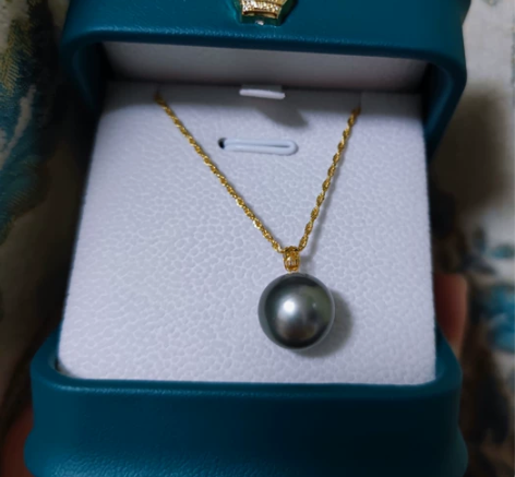 【鑫鑫专享】南太平洋大溪地珍珠项链，项链是...