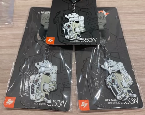 流浪地球2周边 MOSS钥匙扣*2 太空电...