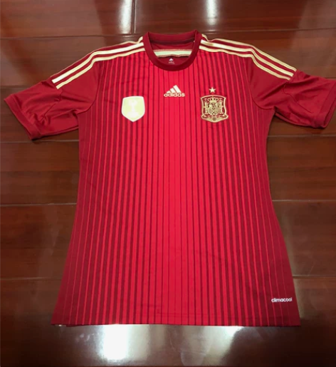 西班牙2010世界杯夺冠球迷版队服 专柜正...