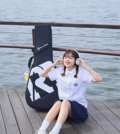 RealMission劳伦吉他包加厚防水双...