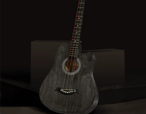 卡摩迩正品复古41寸38寸初学者民谣木吉他...