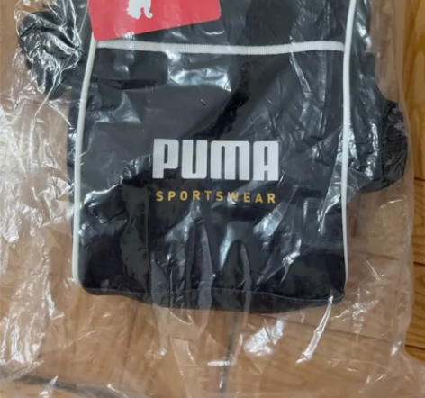 PUMA彪马官方男包女包新款运动包休闲包黑...