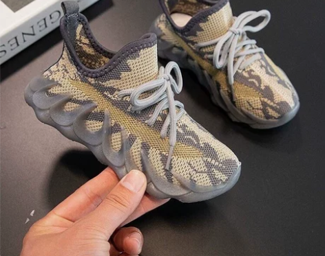 儿童潮牌童鞋椰子鞋2022春秋新款男童透气...