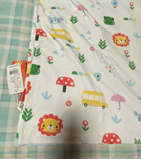 费雪豆豆毯全新，尺码100*120 感兴趣...