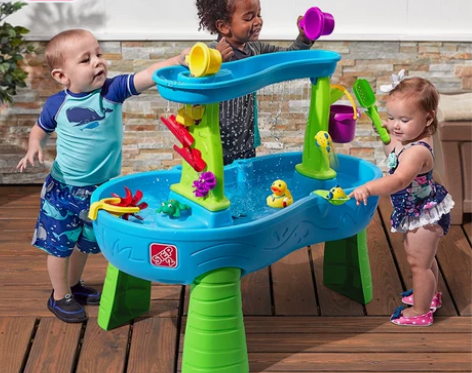 step2美国进口儿童戏水桌玩水池玩具沙池...
