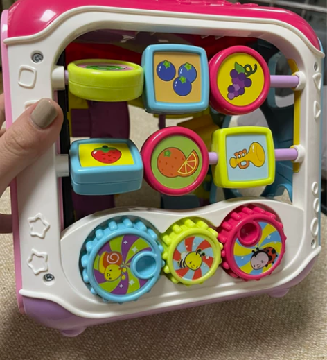 伟易达趣味立方，小孩没玩过…很新……玩具反...