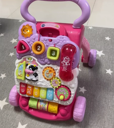 vrech伟易达多功能学步车，声效功能完好...