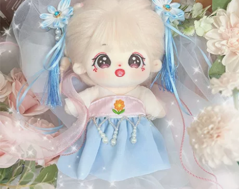 赋百衣doll棉花娃娃20cm无属性男女