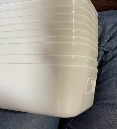 清一批收纳盒12.9元十个包邮甩，还有50...