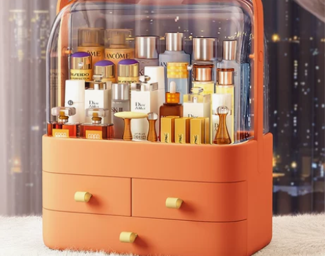 佳帮手化妆品收纳盒亚克力家用护肤品梳妆台桌...
