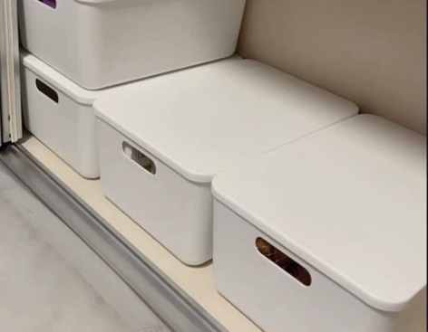 店铺转让 剩余30十几个 包邮白色收纳盒带...